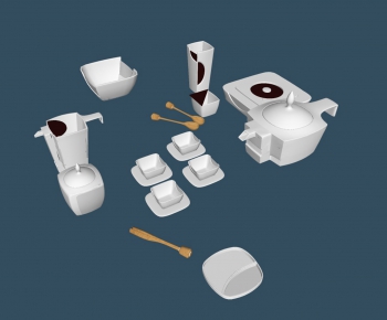 Modern Tea Set-ID:582951076