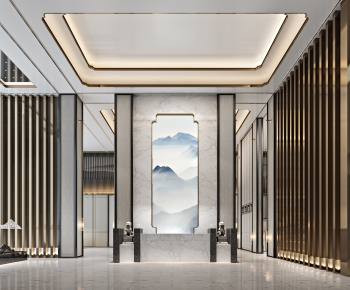 New Chinese Style Lobby Hall-ID:306792027