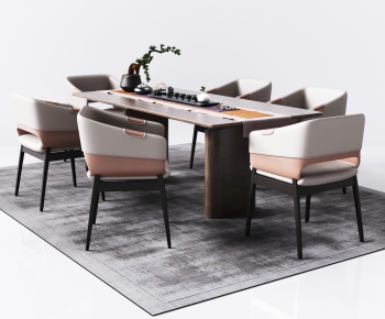 Modern Dining Table And Chairs-ID:978607899