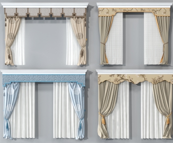 New Chinese Style The Curtain-ID:246798041