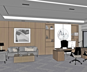 Modern Manager's Office-ID:117731171