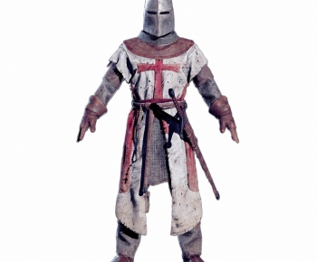 欧式古代十字军战士-ID:150021087