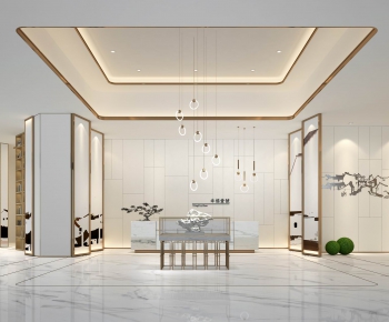 New Chinese Style Reception Hall-ID:106098899