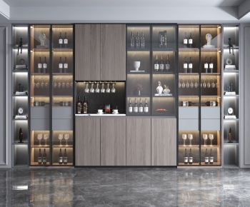 Modern Wine Cabinet-ID:660413988