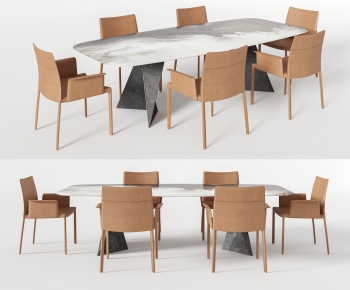 Modern Dining Table And Chairs-ID:566879032