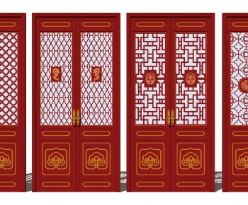 Chinese Style Double Door-ID:476885083