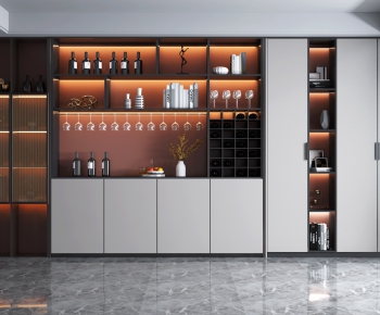 Modern Wine Cabinet-ID:794814119