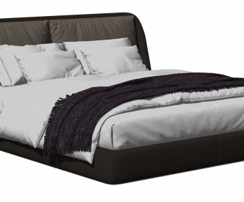 Modern Double Bed-ID:945815092