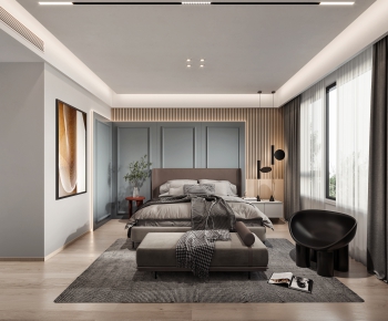 Modern Bedroom-ID:710395108