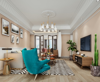 European Style A Living Room-ID:471509932