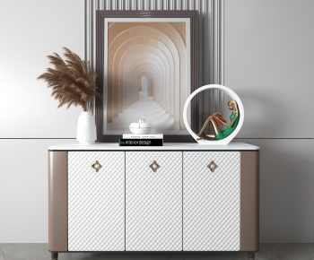 Modern Side Cabinet/Entrance Cabinet-ID:180139587