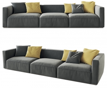 Modern Three-seat Sofa-ID:776519063