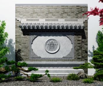 New Chinese Style Garden-ID:607265005