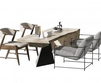 Modern Dining Table And Chairs-ID:719743013