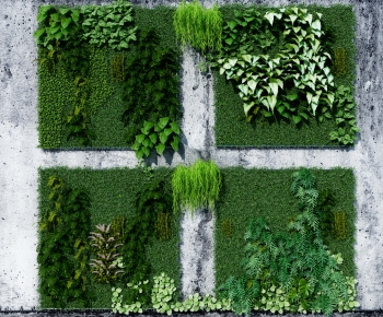Modern Plant Wall-ID:120790076