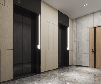 Modern Corridor/elevator Hall-ID:280560977