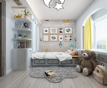 Nordic Style Bedroom-ID:773374088