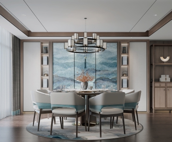 New Chinese Style Dining Room-ID:149168971