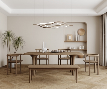 Nordic Style Dining Room-ID:850375896