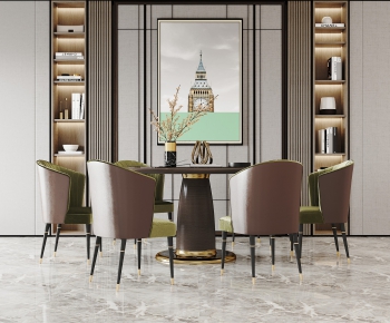 Modern Dining Table And Chairs-ID:979799991