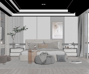 Modern Bedroom-ID:214828973