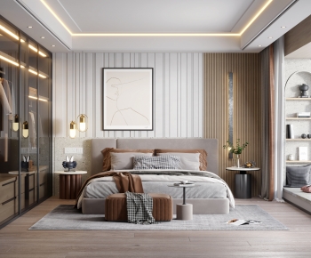 Modern Bedroom-ID:684679036