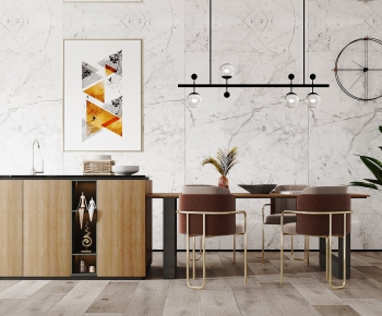 Modern Dining Table And Chairs-ID:436189899