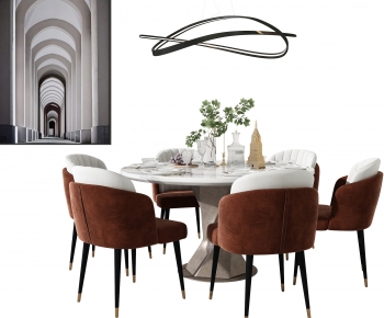 Modern Dining Table And Chairs-ID:304905893