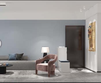 Modern A Living Room-ID:359848985