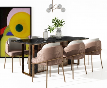 Modern Dining Table And Chairs-ID:279714119