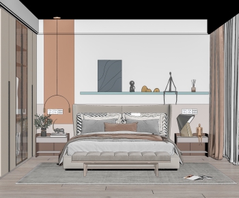 Nordic Style Bedroom-ID:983150962