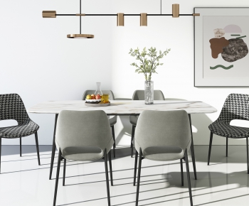 Modern Dining Table And Chairs-ID:987966062