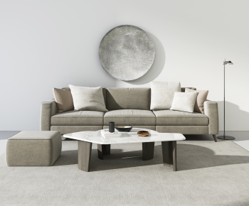 Modern Three-seat Sofa-ID:673230891