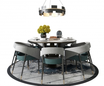 Modern Dining Table And Chairs-ID:904500016