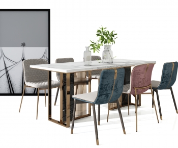 Modern Dining Table And Chairs-ID:261080313