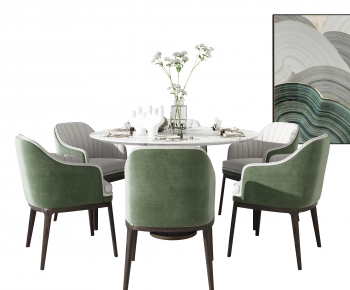 Modern Dining Table And Chairs-ID:997694979