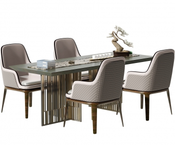 Modern Dining Table And Chairs-ID:743403919