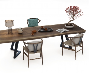 New Chinese Style Tea Tables And Chairs-ID:151315937