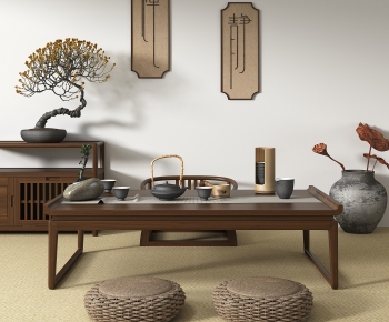 New Chinese Style Tea Tables And Chairs-ID:178950071