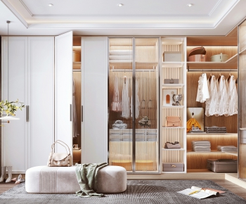 Nordic Style Clothes Storage Area-ID:694360027