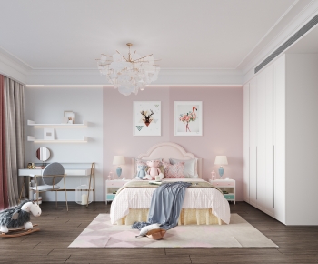 Modern Girl's Room Daughter's Room-ID:680580117