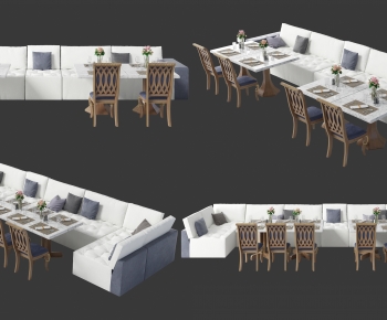 Modern Dining Table And Chairs-ID:175359211