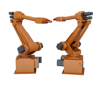 现代智能工业虚拟人物 机械臂-ID:714916947