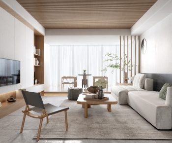 Nordic Style A Living Room-ID:570475107