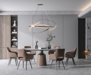 Modern Dining Table And Chairs-ID:494092949