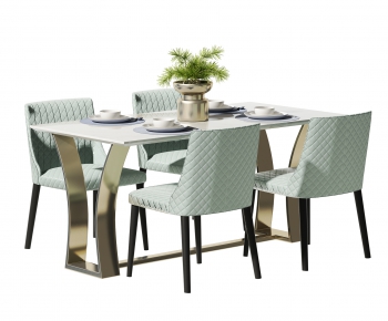 Modern Dining Table And Chairs-ID:542810053