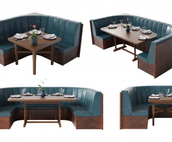 Modern Dining Table And Chairs-ID:374371055