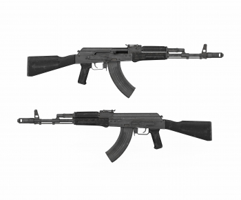 现代AK47突击步枪 冲锋枪-ID:722419984