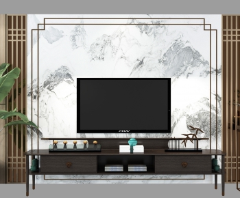 New Chinese Style TV Cabinet-ID:362090113