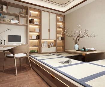 Japanese Style Study Space-ID:388631115